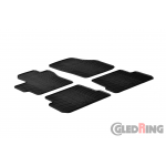 Original Gledring Passform Fußmatten Gummimatten 4 Tlg. - Mazda 3 2004 -2008